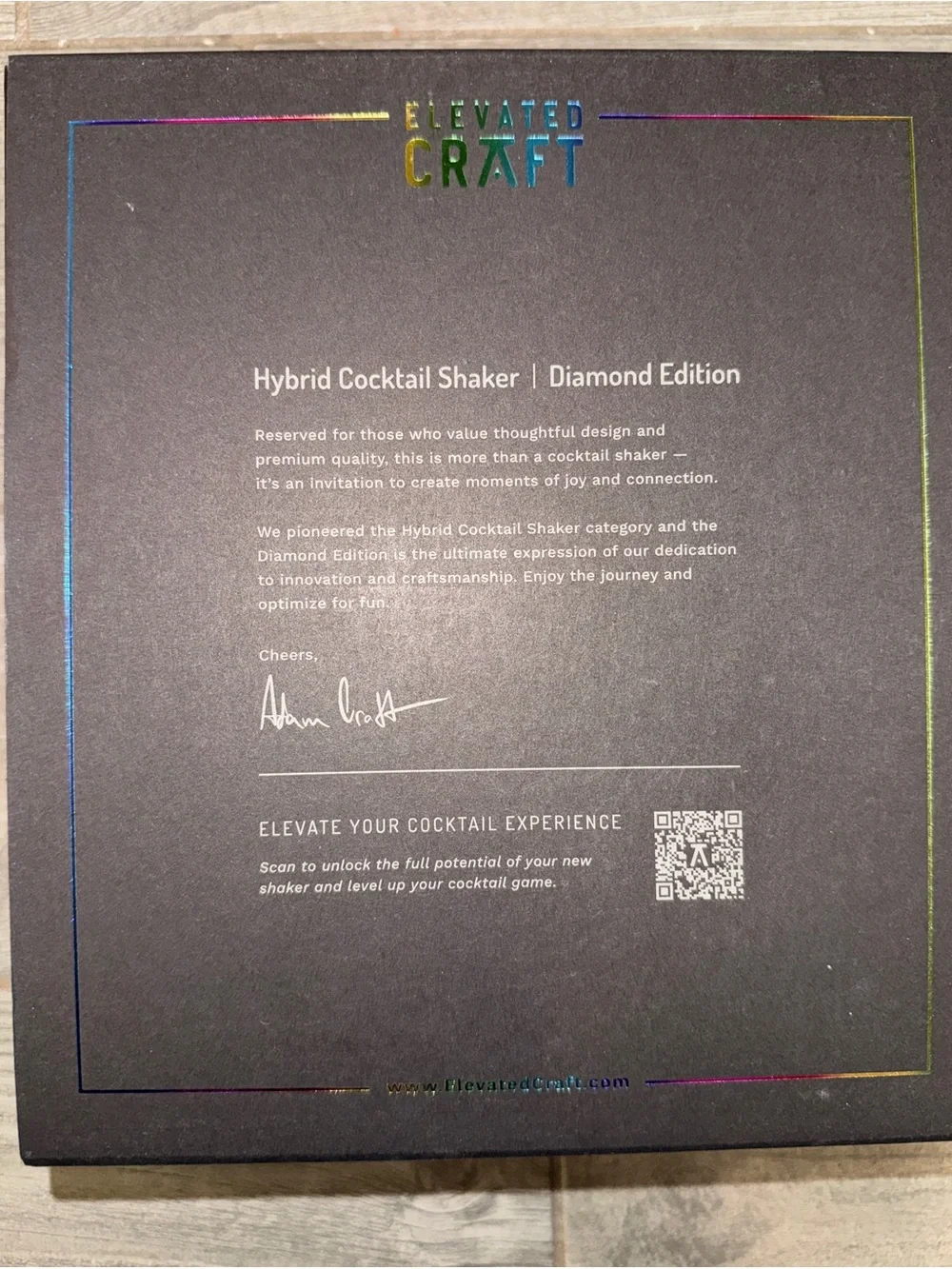 N/A holographic cocktail